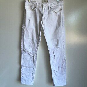 LUCKY Sienna Slim Boyfriend Jeans Size 2/26 White